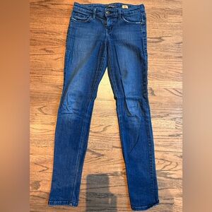 Level 99 Deep Blue Skinny Jeans